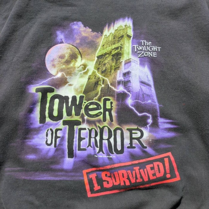 90s DISNEY TOWER OF TERROR THE TWILIGHT ZONE SWEATSHIRT | Vintage.City 古着屋、古着コーデ情報を発信