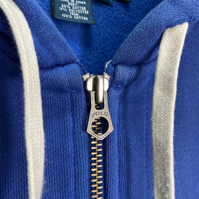 90s Polo by Ralph Lauren zip-up sweat hoody | Vintage.City 빈티지숍, 빈티지 코디 정보