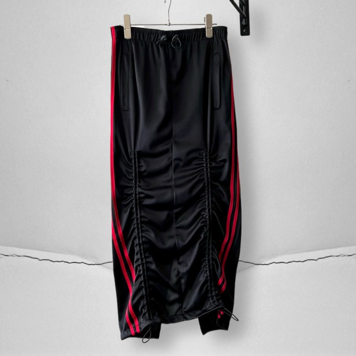remake Drawstring Line Design Long Track Skirt | Vintage.City 빈티지숍, 빈티지 코디 정보