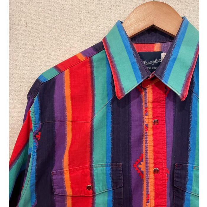 2点セットコーデ Wrangler ウエスタンシャツ TOMMY HILFIGER トミーヒルフィガー ケーブルニット セーター vintage code knit sweater design shirt | Vintage.City 빈티지숍, 빈티지 코디 정보