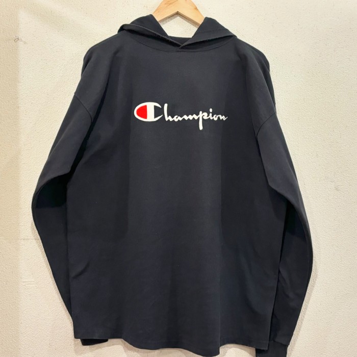 90s USA製 Champion パーカー 刺繍ロゴ チャンピオン トレーナー | Vintage.City 古着屋、古着コーデ情報を発信