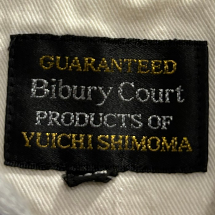 Bibury Court バイブリーコート YUICHI SIMOMA 日本製 パーカー デザイナー フーディ | Vintage.City 古着屋、古着コーデ情報を発信