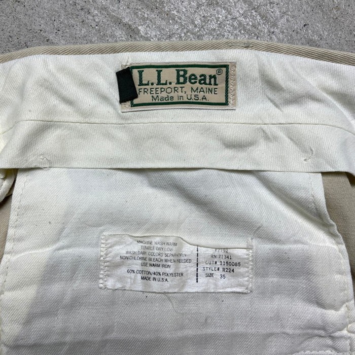 80年代 USA製 L.L.Bean エルエルビーン チノパンツ メンズW35 | Vintage.City 古着屋、古着コーデ情報を発信