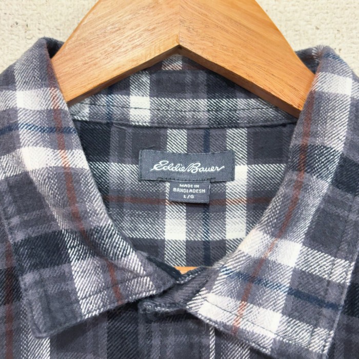EddieBauer チェック シャツ flannel shirt ネルシャツ エディバウアー エディバウワー | Vintage.City 古着屋、古着コーデ情報を発信