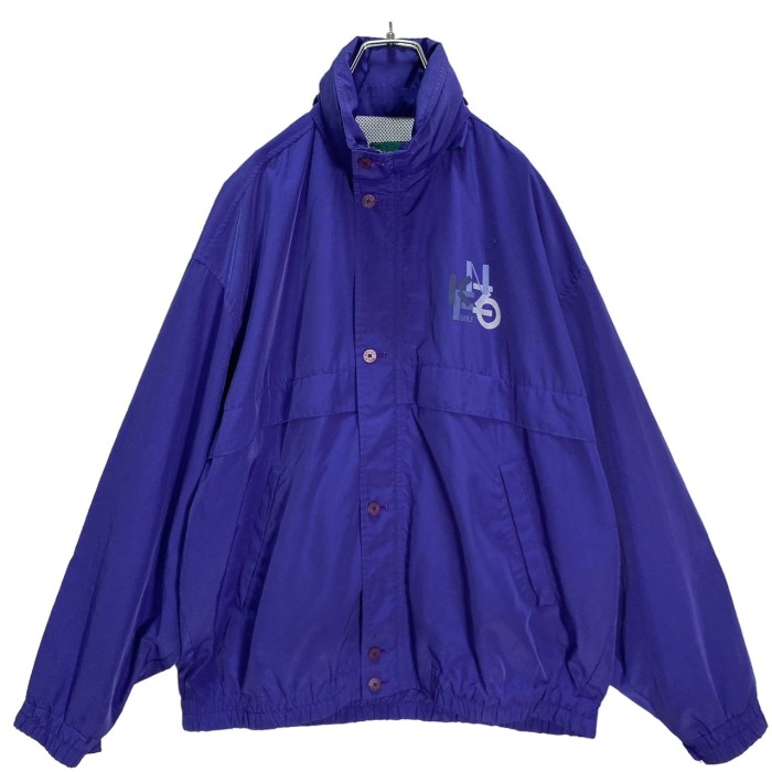 90s KENZO GOLF zip-up purple design nylon jacket | Vintage.City 古着屋、古着コーデ情報を発信