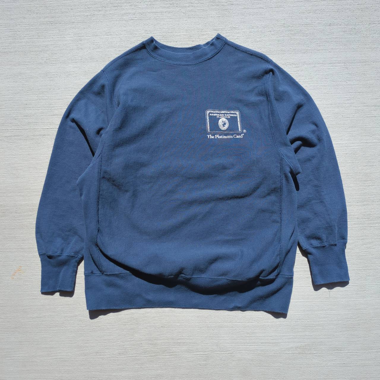 90s Vintage American Express Reverse Weave Sweatshirt | Vintage.City