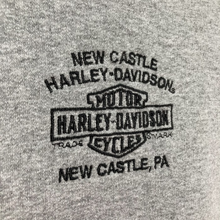 HARLEY-DAVIDSON 90s L/S logo embroidered sweatshirt | Vintage.City Vintage Shops, Vintage Fashion Trends