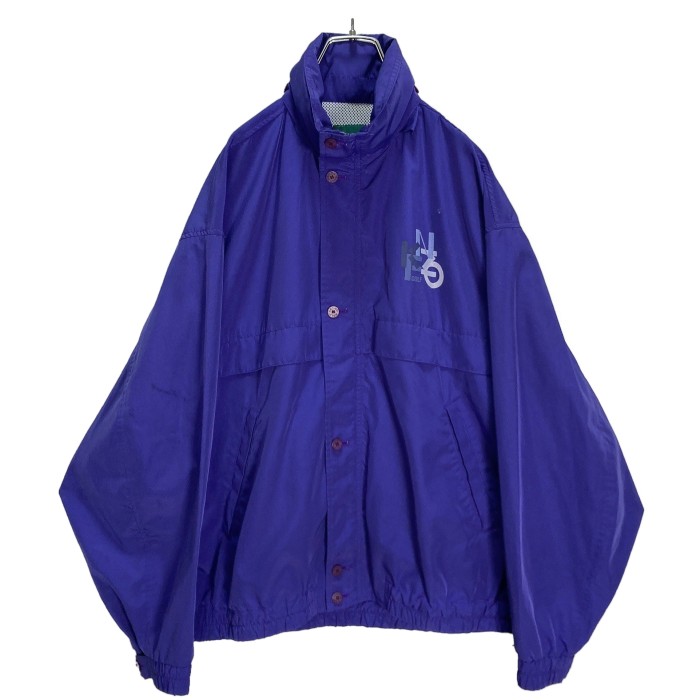 90s KENZO GOLF zip-up purple design nylon jacket | Vintage.City 古着屋、古着コーデ情報を発信