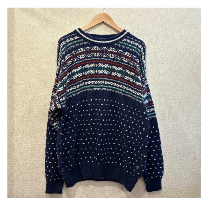 90s 417 by VAN HEUZEN ニット セーター vintage knit sweater | Vintage.City 古着屋、古着コーデ情報を発信