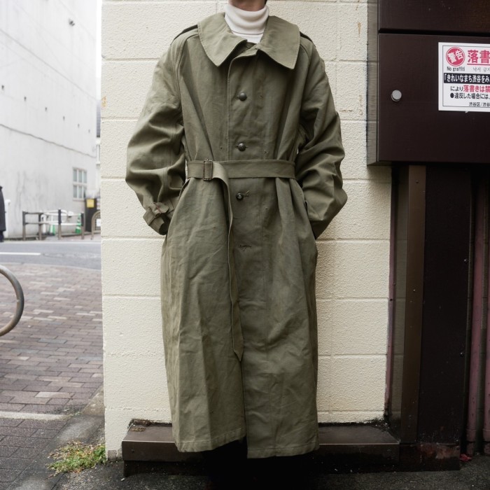 40〜50’s French Military M-35 Motorcycle Coat 紙タグ付き【DEADSTOCK】 | Vintage.City 古着屋、古着コーデ情報を発信