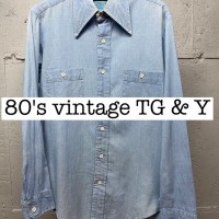 80's vintage TG&Y 香港製　デニム　シャンブレーシャツ   SS086 | Vintage.City Vintage Shops, Vintage Fashion Trends