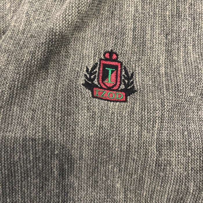 80s~ IZOD acrylic  knit cardigan (Made In USA) | Vintage.City 古着屋、古着コーデ情報を発信