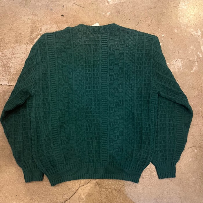 TOWNCRAFT cotton design knit | Vintage.City 古着屋、古着コーデ情報を発信