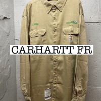 CARHARTT FR カーハート　企業物　長袖ワークシャツ　刺繍　ビッグサイズ   SS067 | Vintage.City 古着屋、古着コーデ情報を発信
