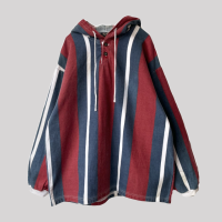 Stripe hoodie pullover ストライプ プルオーバー パーカー | Vintage.City 古着屋、古着コーデ情報を発信