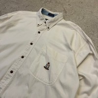 80〜90's CHAPS× RalphLauren L/S  White shirt/チャップス ラルフローレン 長袖 ホワイト シャツ ④ | Vintage.City 古着屋、古着コーデ情報を発信