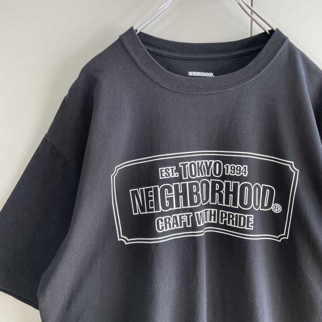 NEIGHBORHOOD classic logo T-shirt size L 配送C ネイバーフッド