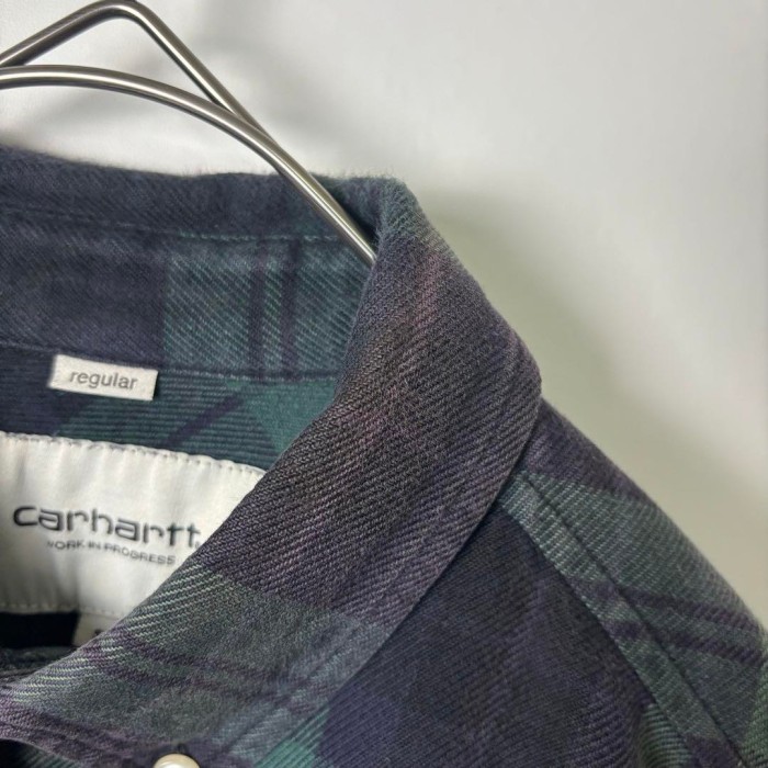 Carhartt WIP ネルシャツ チェック ブラックウォッチ S S2802 | Vintage.City 古着屋、古着コーデ情報を発信