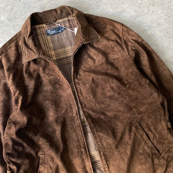 Ralph Lauren  Suede leather  Sports jacket | Vintage.City 古着屋、古着コーデ情報を発信