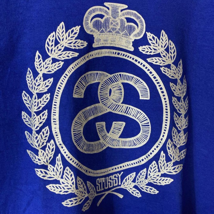 STUSSY 00's ss link logo T-shirt size L 配送A ステューシー　ビッグロゴTシャツ　月桂樹　sk8 | Vintage.City 古着屋、古着コーデ情報を発信