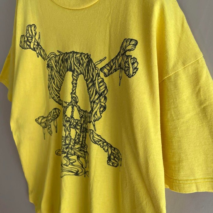 STUSSY skull geometric print T-shirt size L 配送C ステューシー　幾何学文字　スカル　両面プリントロゴTシャツ | Vintage.City 빈티지숍, 빈티지 코디 정보