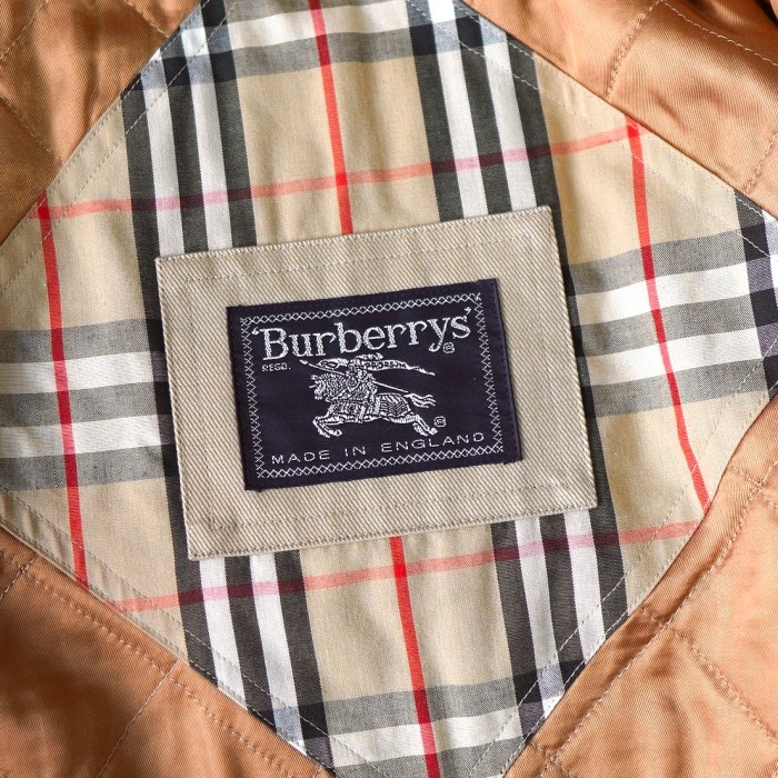 Burberry / バーバリー 中綿ジャケット / ブルゾン 1990年代製 / キルティング裏地 / ノバチェック裏地 / イングランド製 XLサイズ相当 | Vintage.City 古着屋、古着コーデ情報を発信