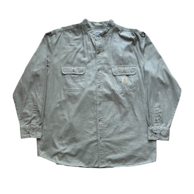 Carhartt Stand Collar Work Shirt | Vintage.City 古着屋、古着コーデ情報を発信