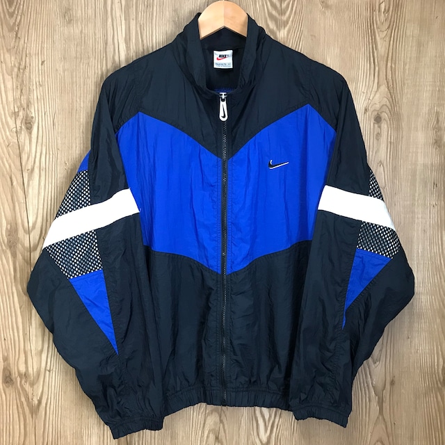 90s VINTAGE 白タグ NIKE ナイロンジャケット サイズ表記 XL(18-20 ...