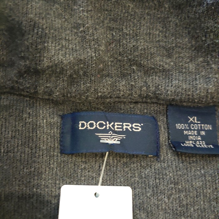 DOCKERS half zip cotton knit | Vintage.City 古着屋、古着コーデ情報を発信