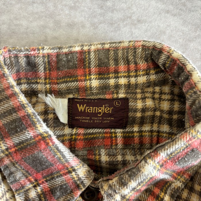 Wrangler USA製　シャツ　チェック　古着 | Vintage.City 빈티지숍, 빈티지 코디 정보