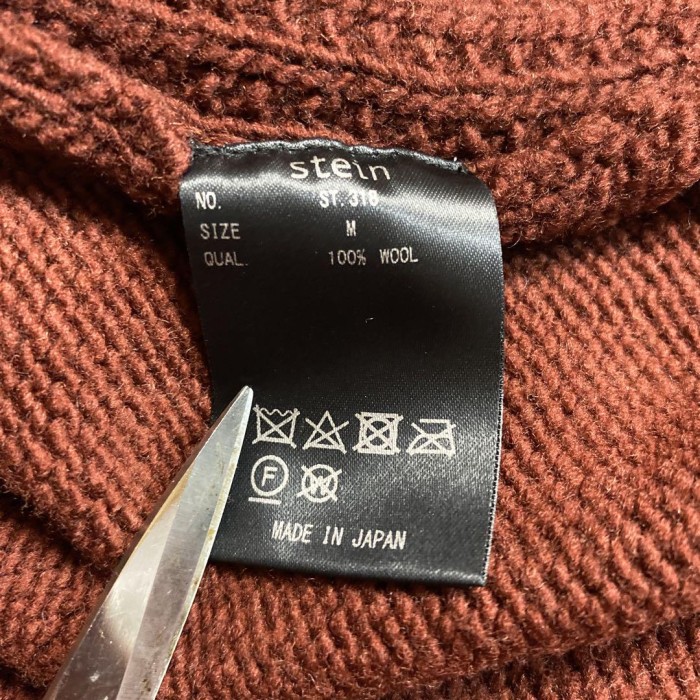 タグ付き stein Onerlaped Cable Knit Vest size M 配送A シュタイン　ケーブルニットベスト | Vintage.City 古着屋、古着コーデ情報を発信