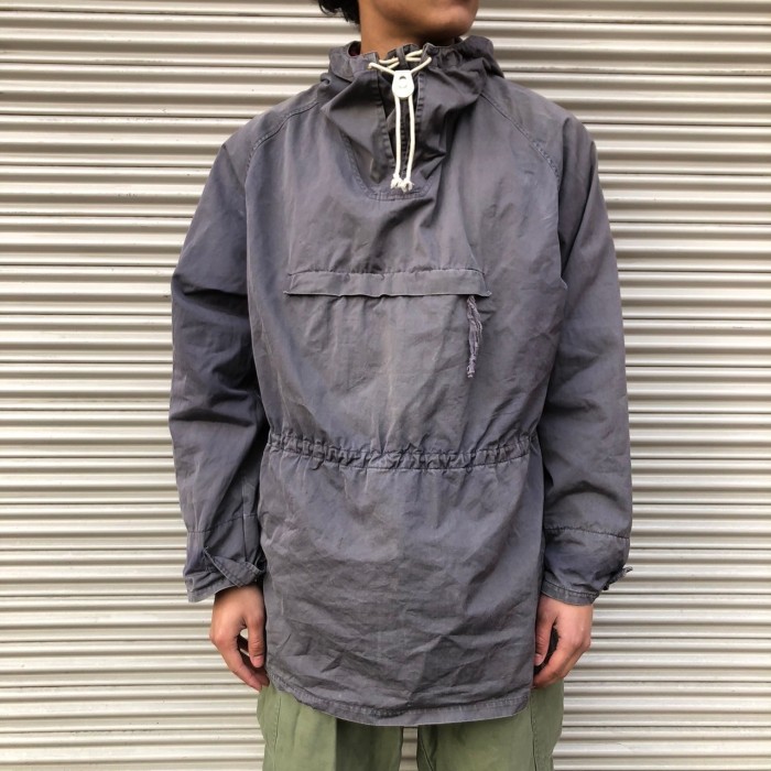 70s Euro ヴィンテージ スウェーデン製 COTTON ANORAK PARKA