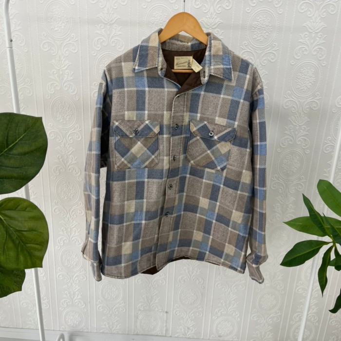 70s Sears field master  flannel shirt men's XL | Vintage.City 古着屋、古着コーデ情報を発信