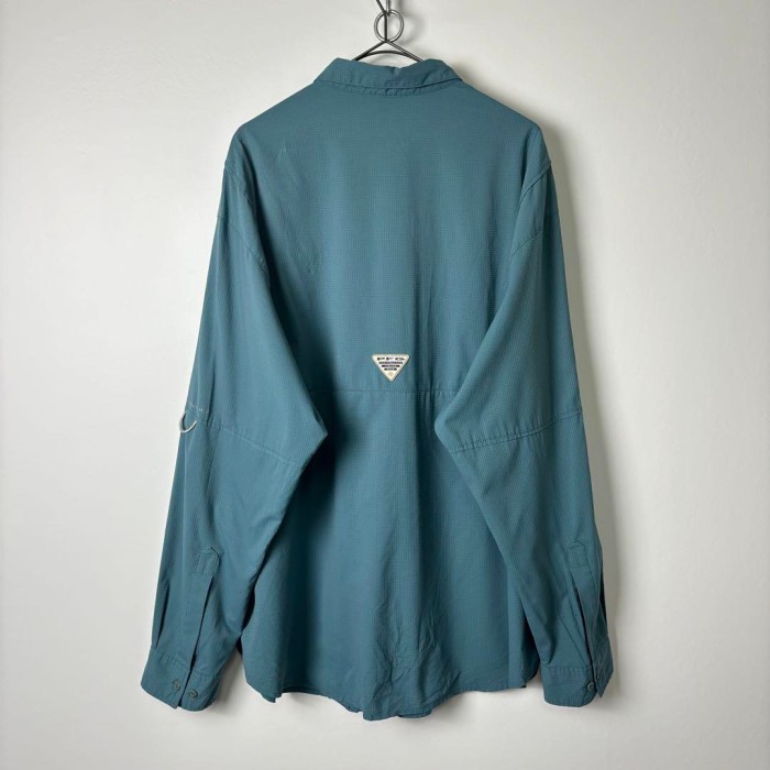 Columbia PFG フィッシングシャツ 企業系 鳥 魚 XL くすみブルー | Vintage.City 빈티지숍, 빈티지 코디 정보