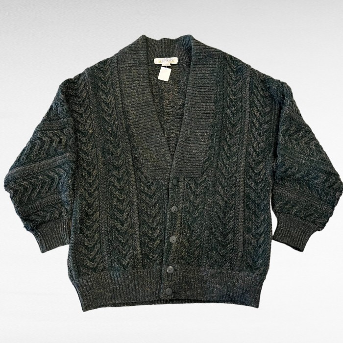 JOHNNY acrylic wool cardigan （Made in ITALY） | Vintage.City 빈티지숍, 빈티지 코디 정보