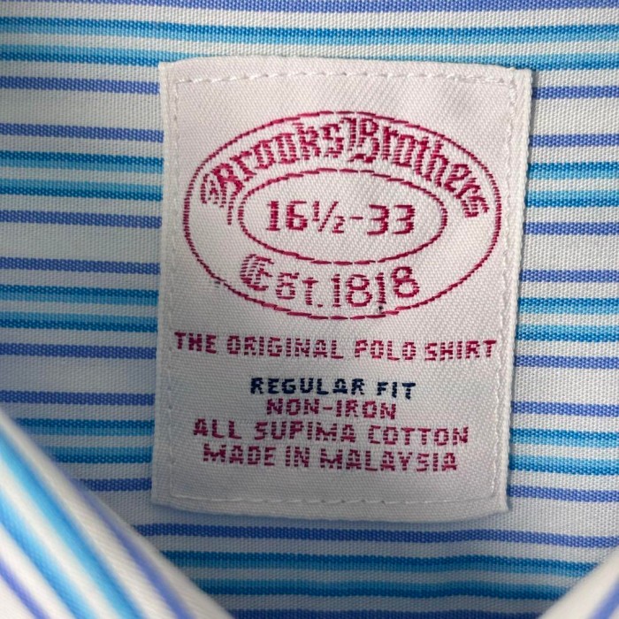 美品 ブルックスブラザーズ ストライプ ボタンダウン シャツ L S2902 | Vintage.City 古着屋、古着コーデ情報を発信