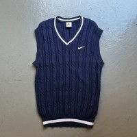 90s nike knit vest / ナイキ ニットベスト | Vintage.City 古着屋、古着コーデ情報を発信