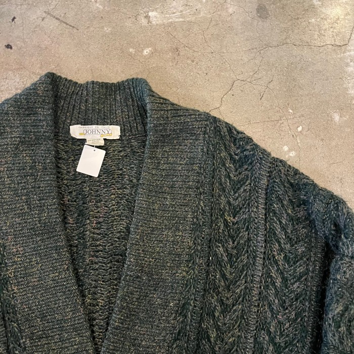 JOHNNY acrylic wool cardigan （Made in ITALY） | Vintage.City 빈티지숍, 빈티지 코디 정보
