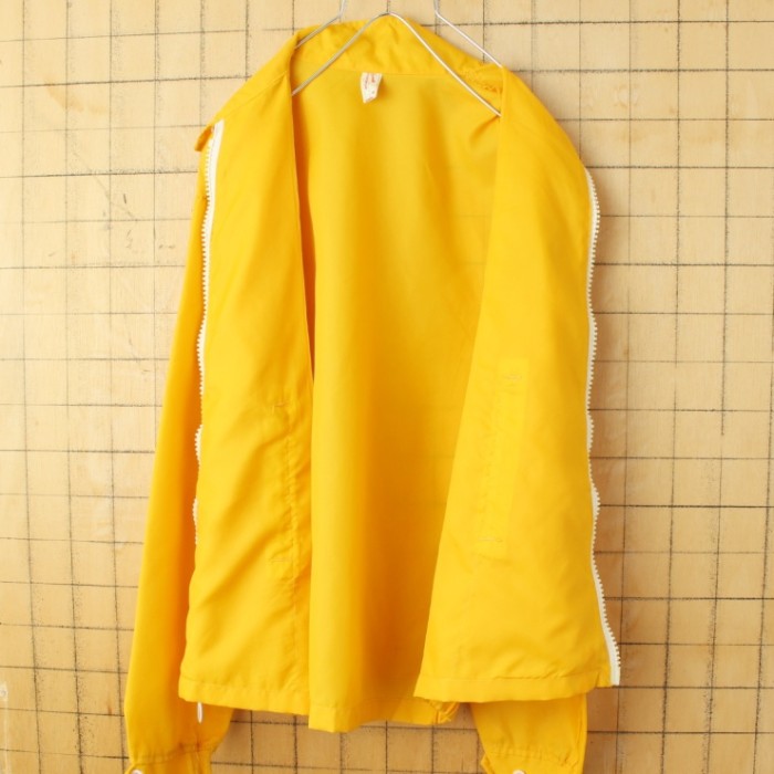 70s 80s USA製 Louisville SPORTSWEAR NAPA ワッペン ナイロン ジャケット メンズL イエロー アメリカ古着 | Vintage.City 古着屋、古着コーデ情報を発信