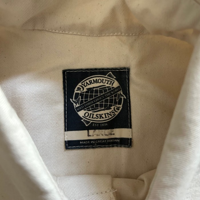 yarmouth oilskins カバーオール/ワークジャケット ホワイト | Vintage