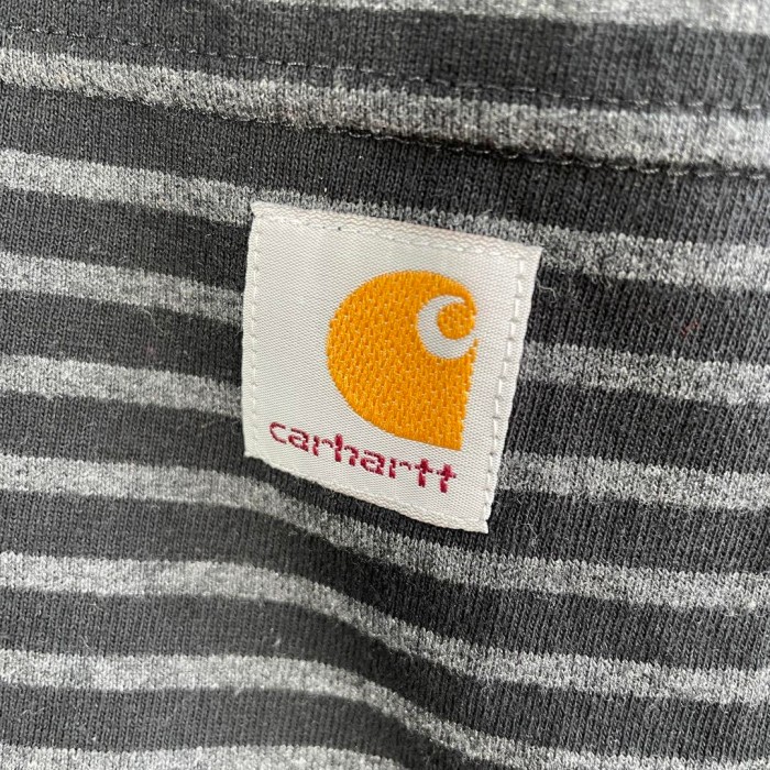 Carhartt border ringer T-shirt size L 配送C カーハート　マルチボーダー　リンガーTシャツ | Vintage.City 빈티지숍, 빈티지 코디 정보