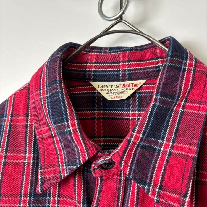 90s Levi's REDTAB ネルシャツ ヘビネル タータンチェック L | Vintage.City 古着屋、古着コーデ情報を発信