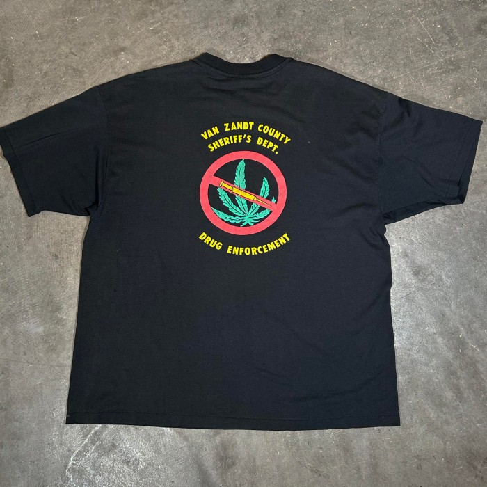 90's ヘインズ Hanes / ドラッグプリント半袖Tシャツ / ブラック | Vintage.City 古着屋、古着コーデ情報を発信