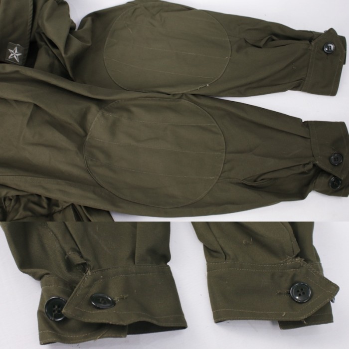 イタリア軍　コンバットジャケット　80年代 デッドストック 50 襟章付き　ボタン1p不良 [9018851] | Vintage.City 古着屋、古着コーデ情報を発信