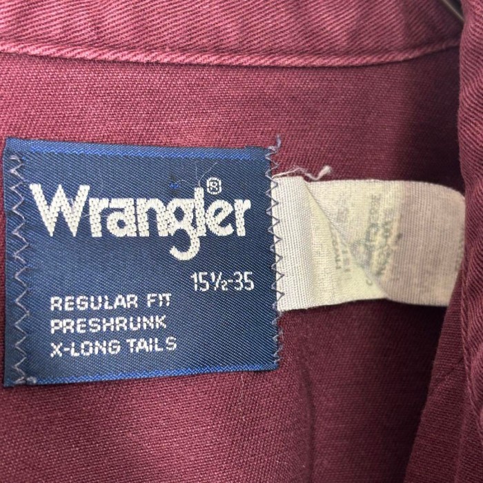 90s Wrangler ウエスタンシャツ コットンツイル M S0103 | Vintage.City 古着屋、古着コーデ情報を発信