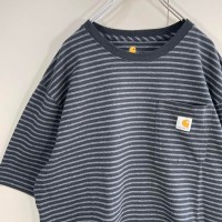 Carhartt border ringer T-shirt size L 配送C カーハート　マルチボーダー　リンガーTシャツ | Vintage.City 빈티지숍, 빈티지 코디 정보