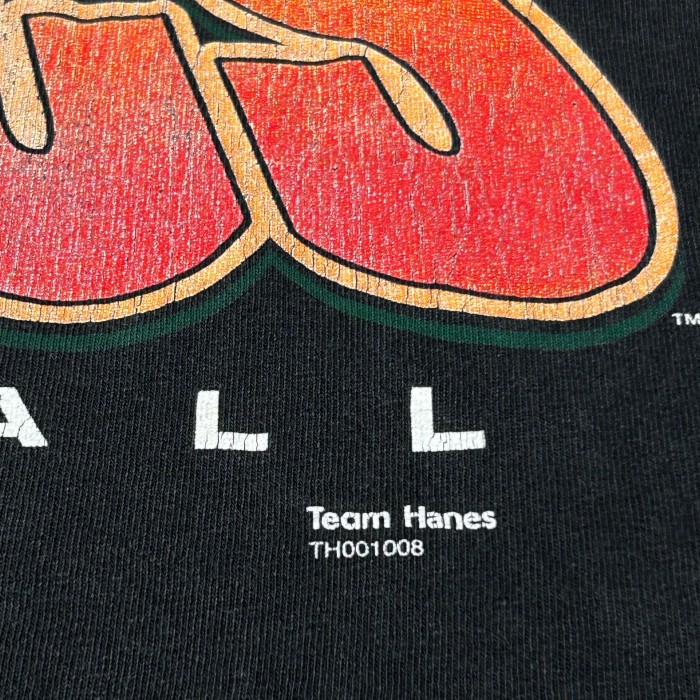 90's ヘインズ Hanes / シアトルスーパーソニックス NBA プリント半袖Tシャツ / ブラック / USED | Vintage.City 古着屋、古着コーデ情報を発信
