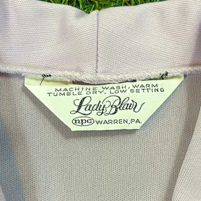 【Lady's】70s 薄紫 オープンカラー シャツ ジャケット / Vintage ヴィンテージ 古着 カーディガン | Vintage.City 古着屋、古着コーデ情報を発信