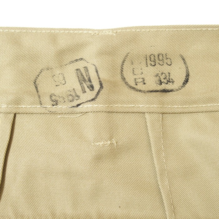 90's イタリア軍 AMI チノショートパンツ Italian Army Short Pants 46L | Vintage.City 古着屋、古着コーデ情報を発信