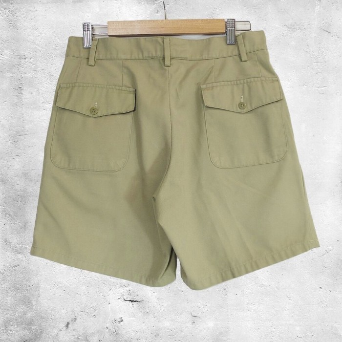 90's イタリア軍 AMI チノショートパンツ Italian Army Short Pants 46L | Vintage.City 古着屋、古着コーデ情報を発信